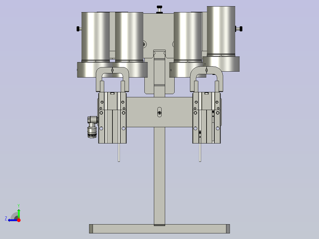 2018SOLIDWORKS0400Z刷顺编织工位右视图