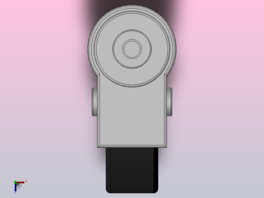 Z12-03-125-362B中重型轮[Z12-03-150-362B]脚轮俯视缩略图