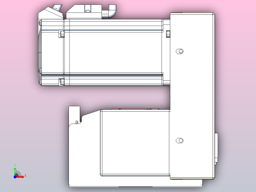皮带直线轴半封闭可选导轨TPA-HNB-120D-110-L2800-RU-Y-P40-N3前视缩略图