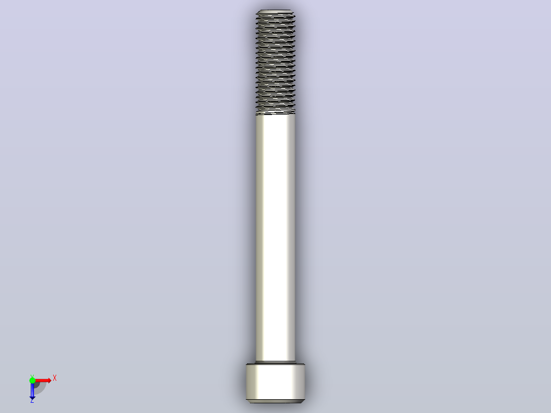 DIN_EN_ISO_4762_M20x180.ipt内六角螺钉俯视图