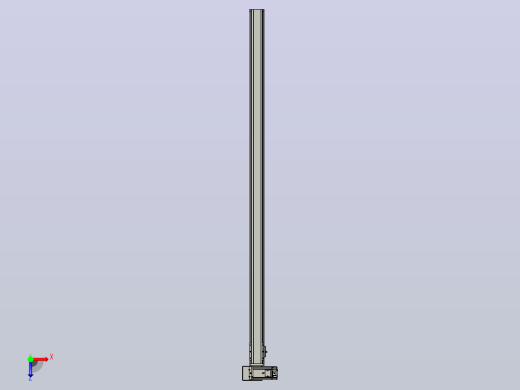 皮带直线轴半封闭可选导轨TPA-HNB-65S-90-L1450-LU-C-P10-N3俯视缩略图