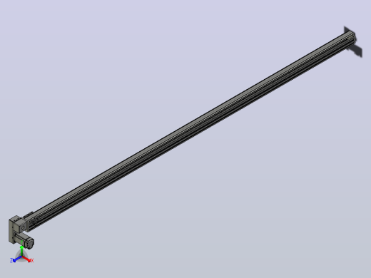 皮带直线轴半封闭可选导轨TPA-HNB-65S-90-L2700-LP-C-P10-N3