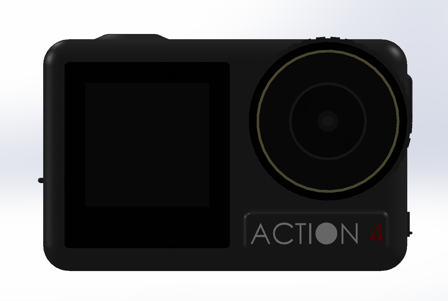 大疆ACTION4建模