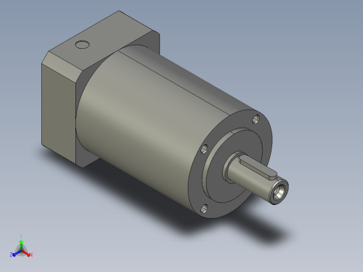 间隙减速器gearbox_gbx060040k_gbk_060_055_0_f