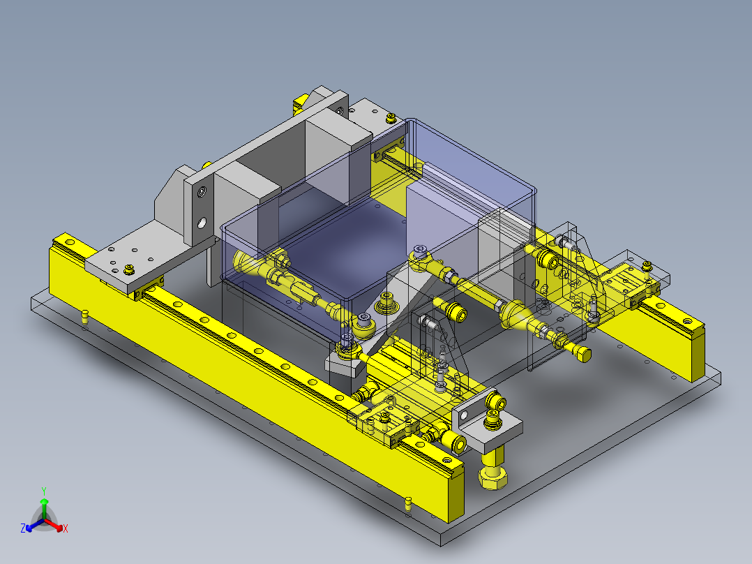 链条式卡盘机构