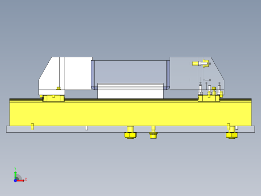 链条式卡盘机构前视缩略图