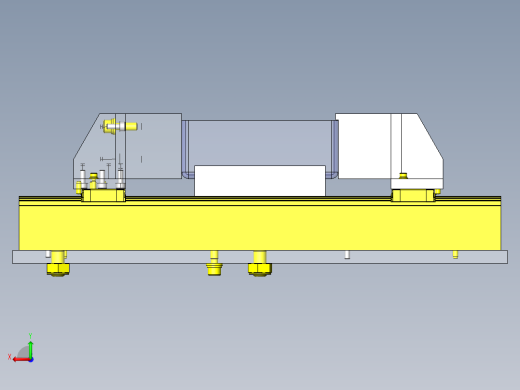 链条式卡盘机构后视缩略图