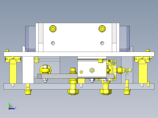 链条式卡盘机构左视缩略图