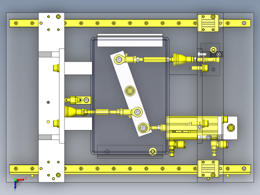 链条式卡盘机构俯视缩略图