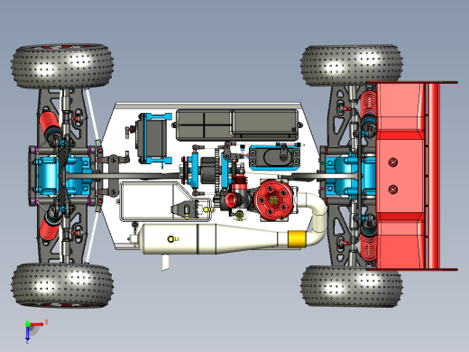 油动遥控赛车俯视缩略图