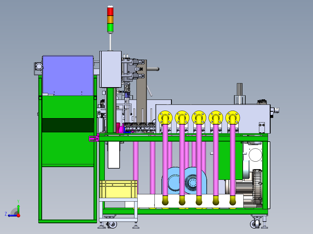 自动焊管机sw17可编辑右视图