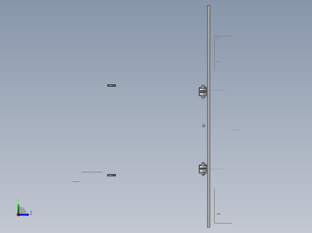 汽车装车机（自动装袋装水泥）sw17可编辑左视图