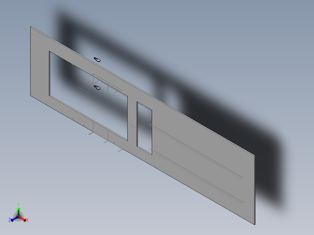 汽车装车机（自动装袋装水泥）sw17可编辑正等轴测图