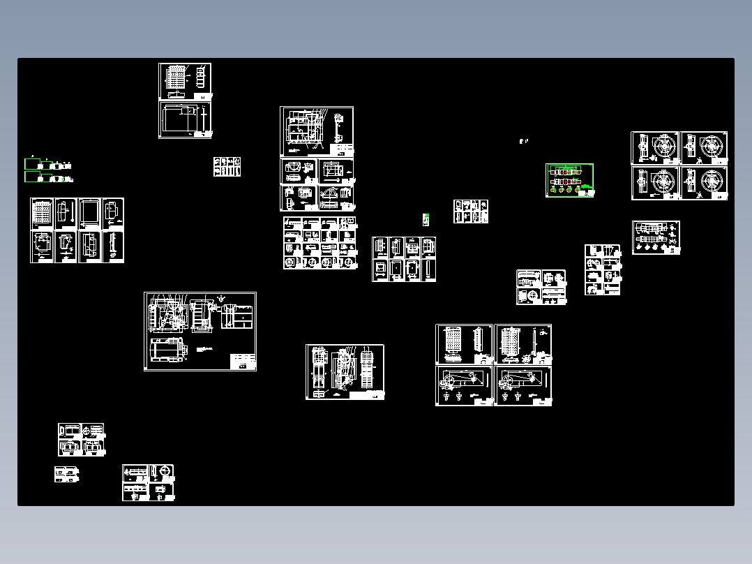 PE750X1060颚式破碎机 械设计参考资料设计素材cad图纸3D图纸