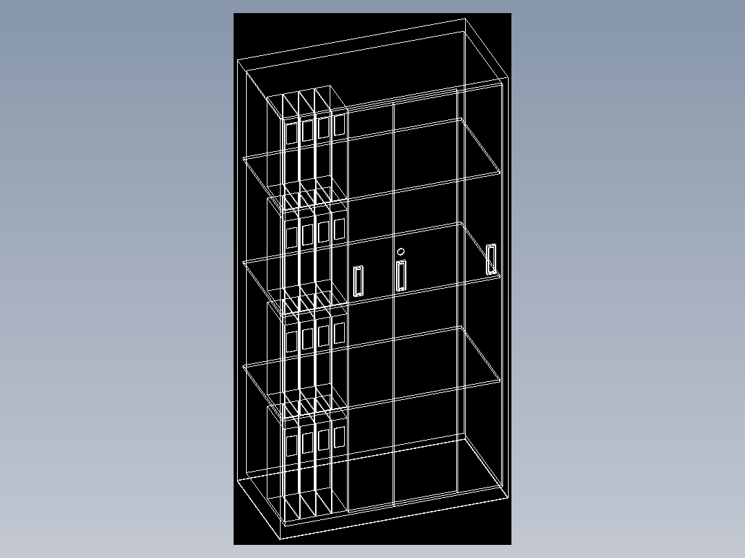 室内家具及植物的维模型十二-B080