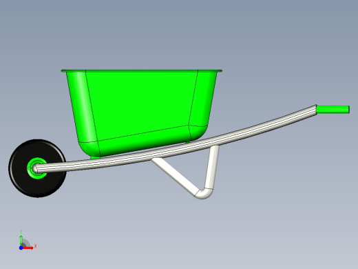 家庭园艺小推车前视缩略图