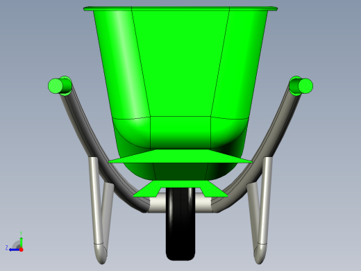 家庭园艺小推车右视缩略图