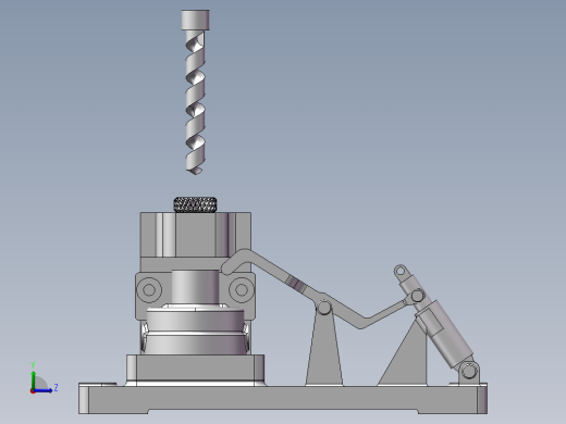 泵体零件的夹具设计【CAD及三维图纸+仿真】左视缩略图
