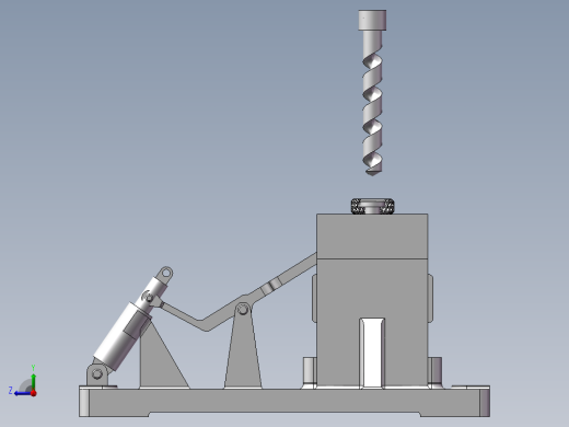 泵体零件的夹具设计【CAD及三维图纸+仿真】右视缩略图
