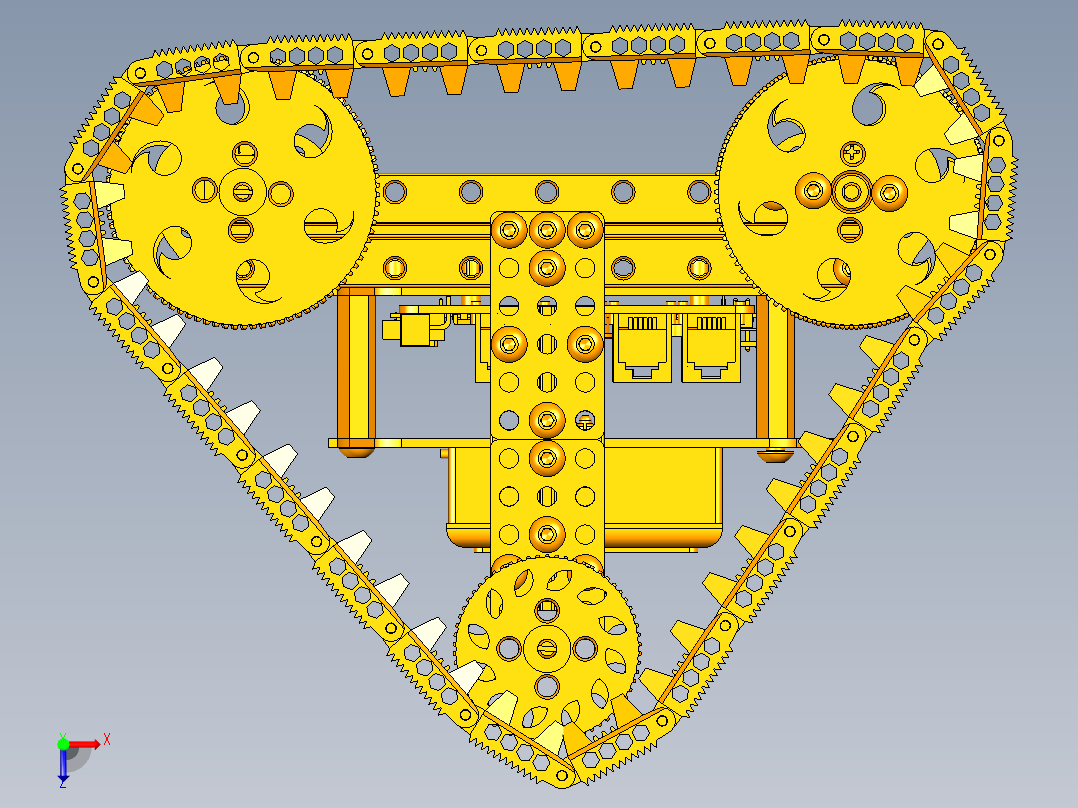 B5_三角履带遥控车俯视图