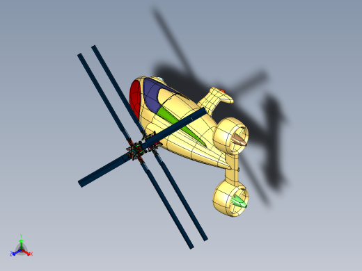 共轴高速AVX直升机