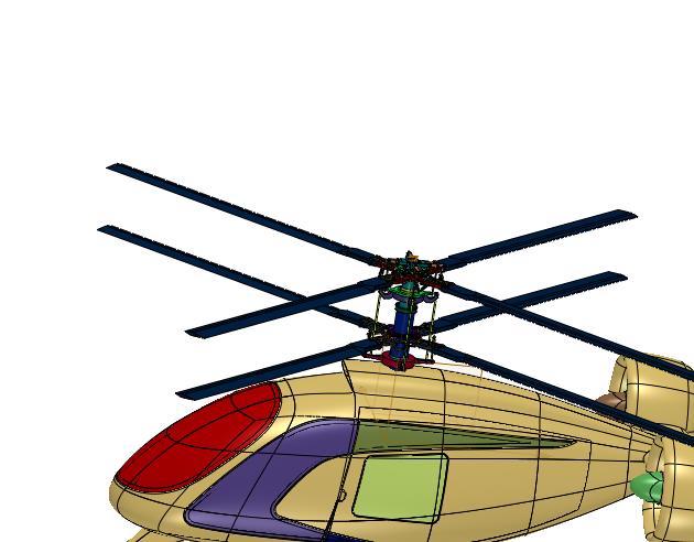 共轴高速AVX直升机