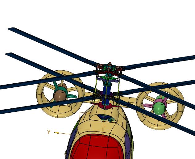 共轴高速AVX直升机