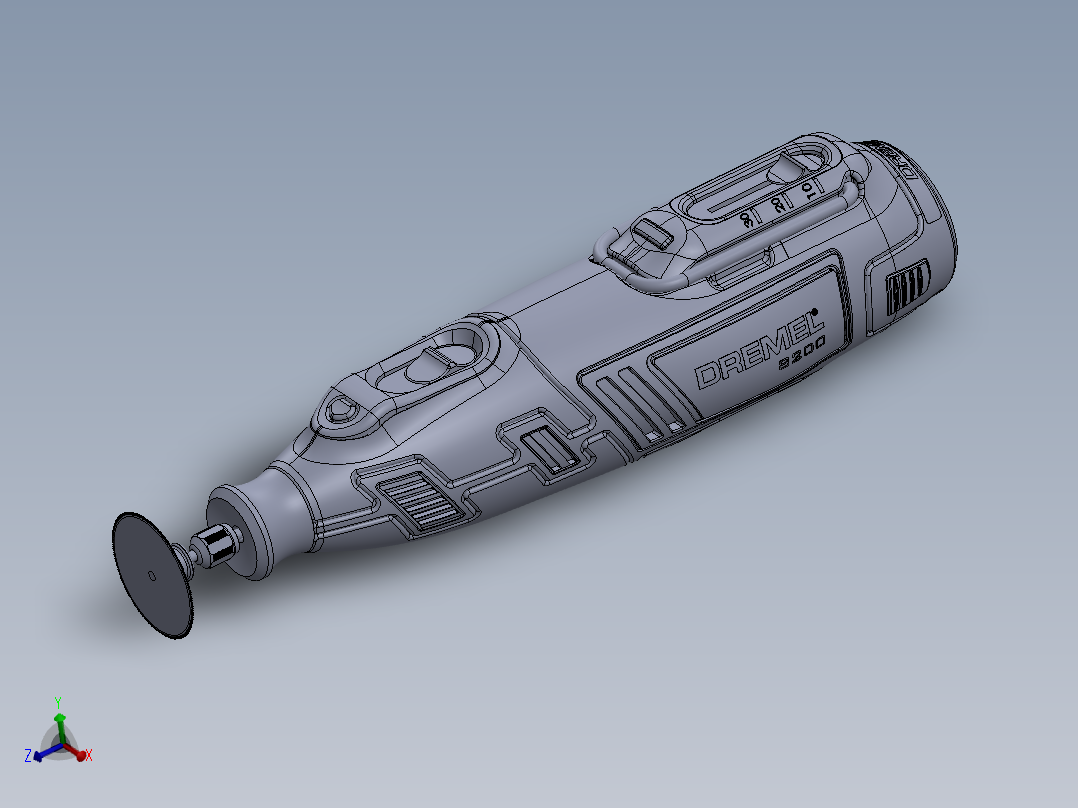 德雷梅尔无绳旋转电磨机