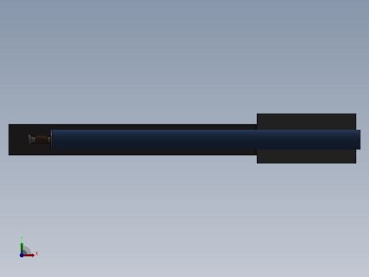 管路切割设计三维模型前视缩略图