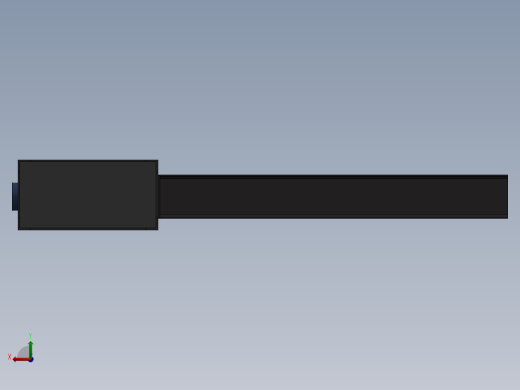 管路切割设计三维模型后视缩略图