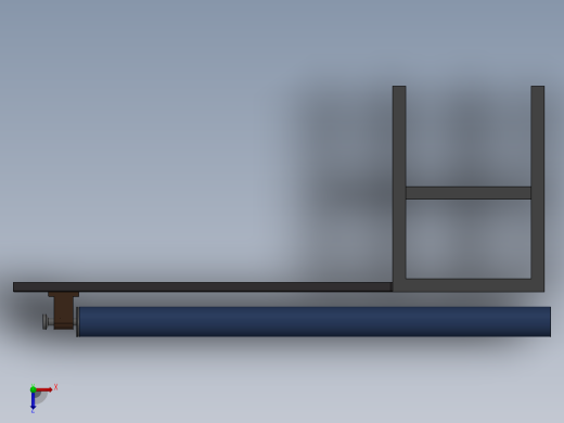 管路切割设计三维模型俯视缩略图