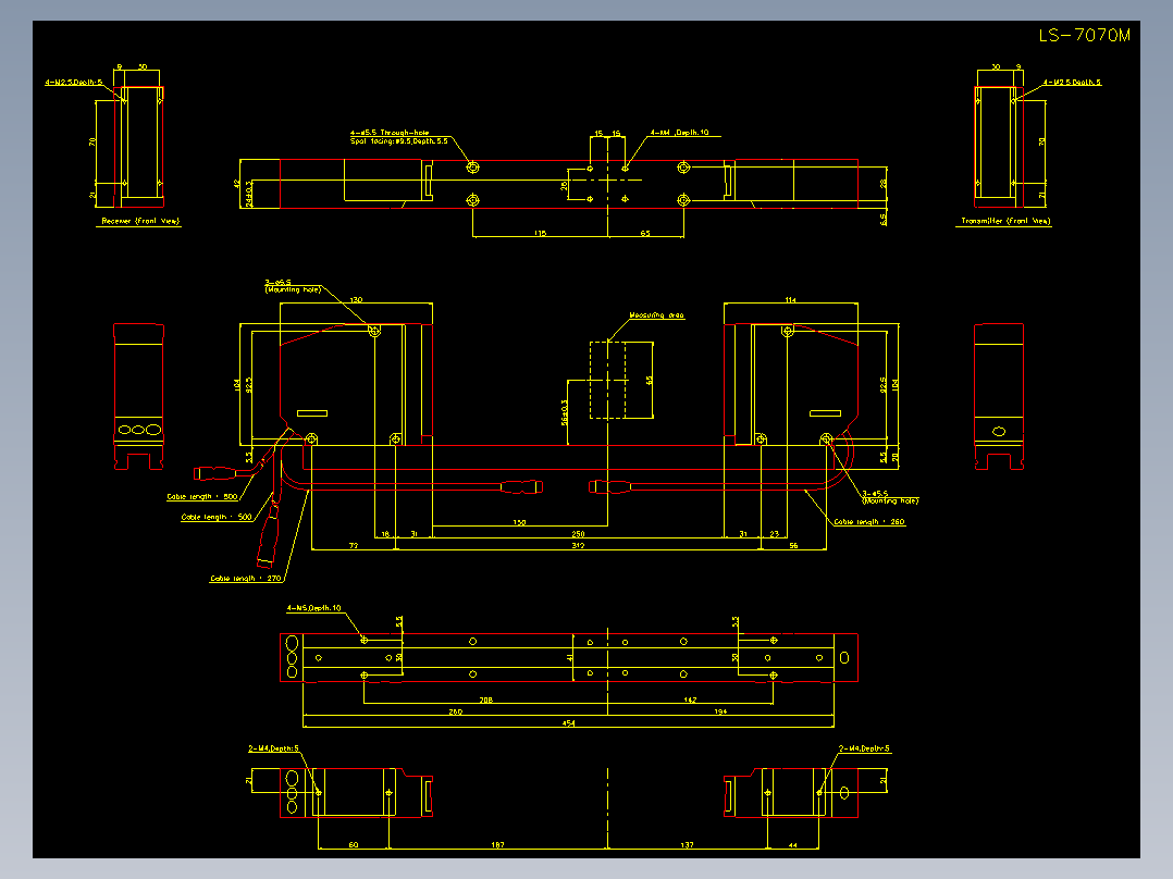 基恩士ls_7000_cad_kc图纸模型