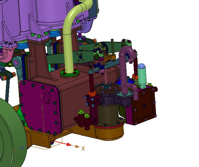 复合循环结构形式蒸汽机