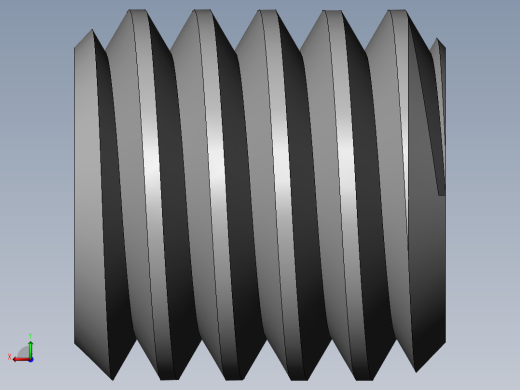 DIN 913-ISO 4026 固定螺钉-M4 L=4.SLDPRT后视缩略图