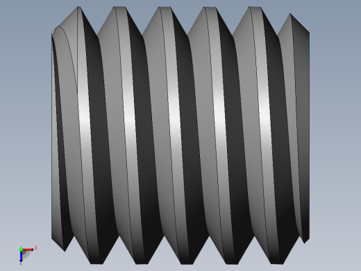 DIN 913-ISO 4026 固定螺钉-M4 L=4.SLDPRT俯视缩略图