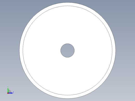 24齿皮带轮--stp三维 3d模型设计图左视缩略图