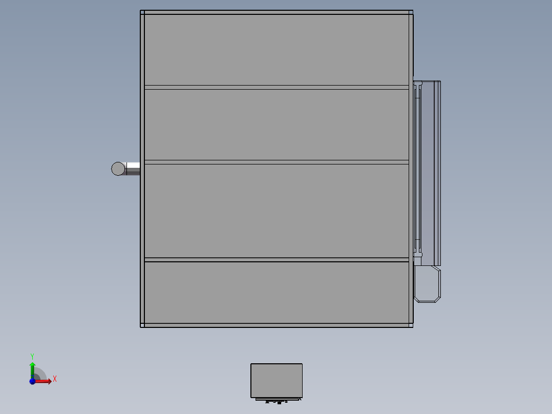 B05-变位机自动焊接工作站前视图