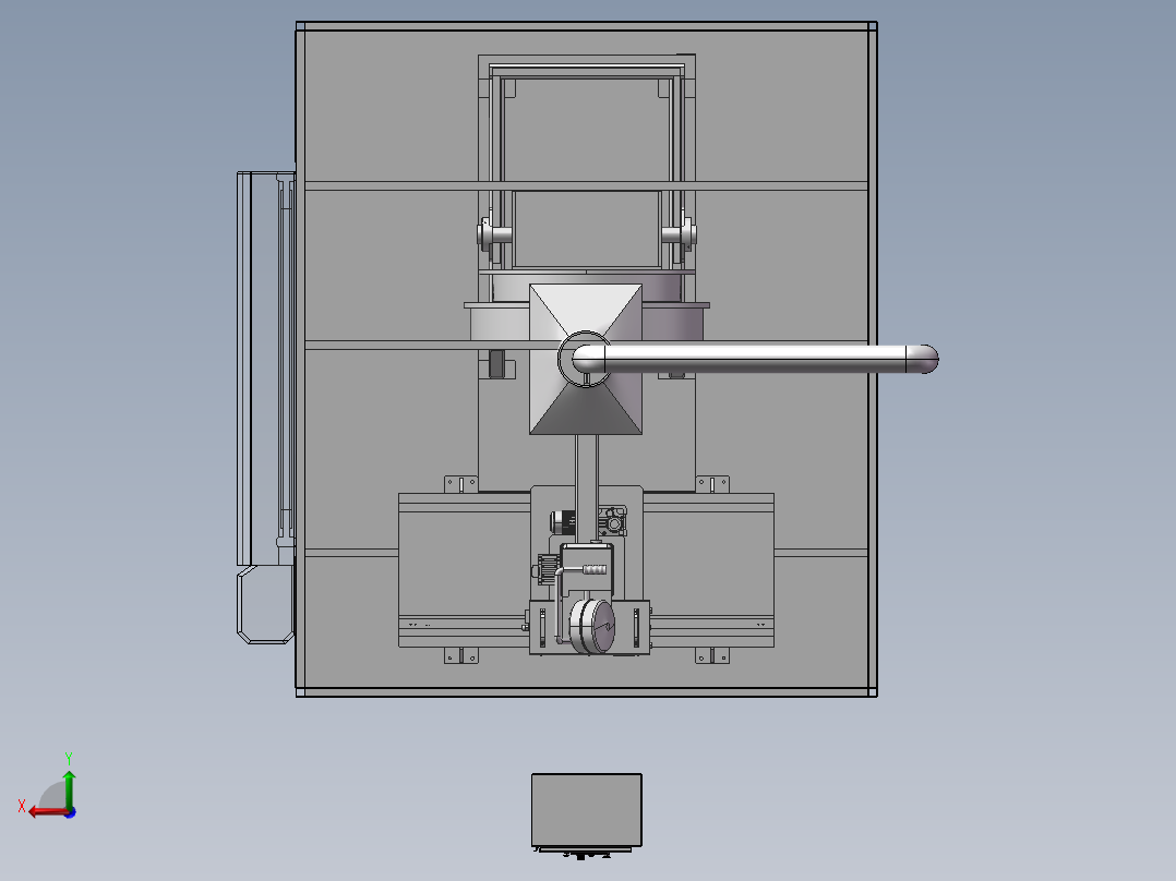 B05-变位机自动焊接工作站后视图