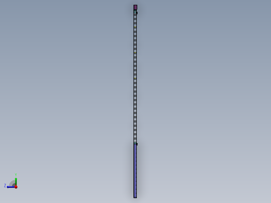 Q416-移动带式输送机的设计【三维SolidWorks】右视图