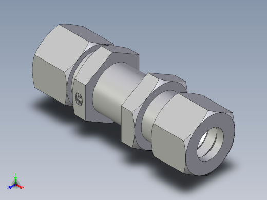 卡套式工业通用硬管接头EO_Bulkhead_union_SV12ZL71
