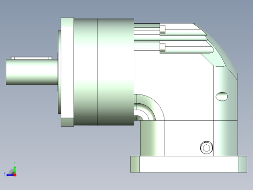 直齿ZPLF160-L1 35-114.3-200-M12.stp右视缩略图