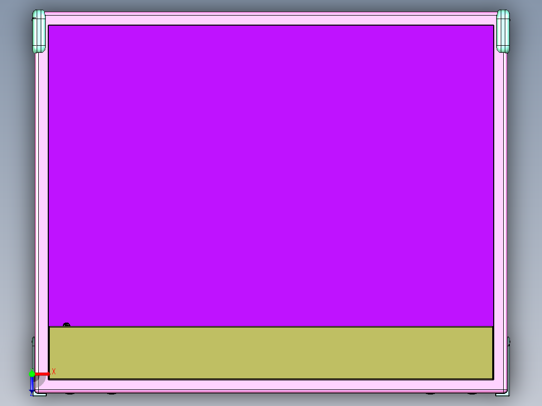 功率放大器4俯视图