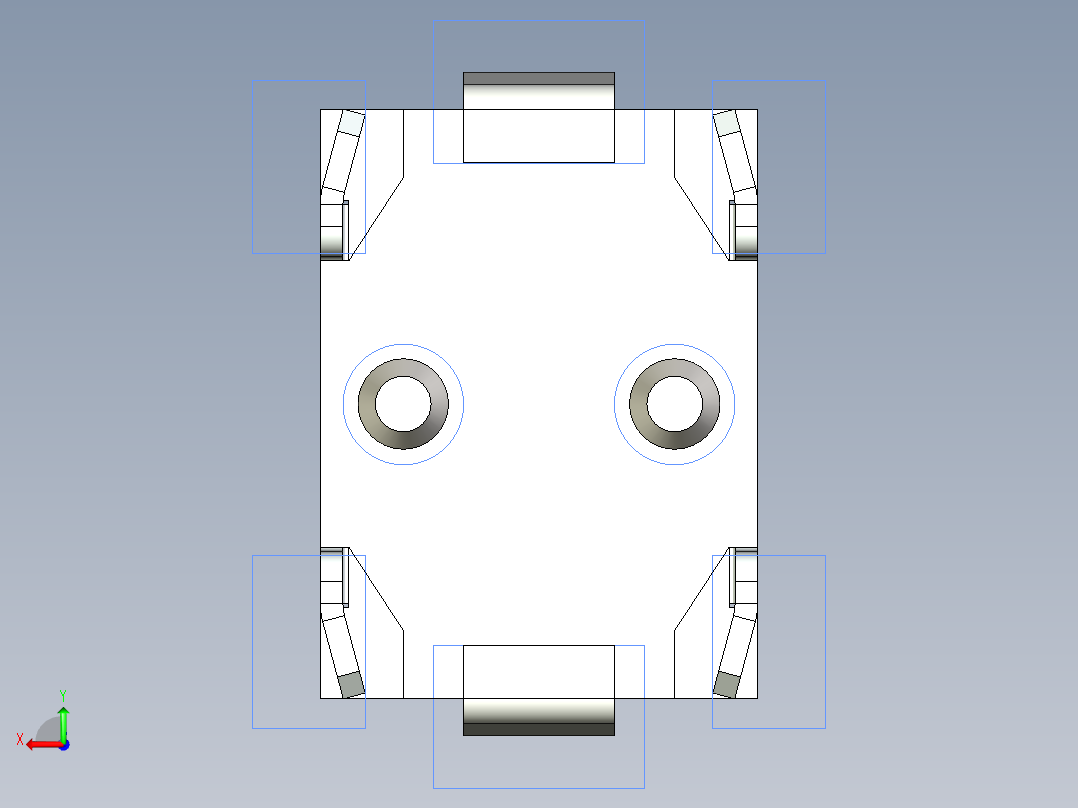 开关继电器保护 SM-PTS820J25KP后视图