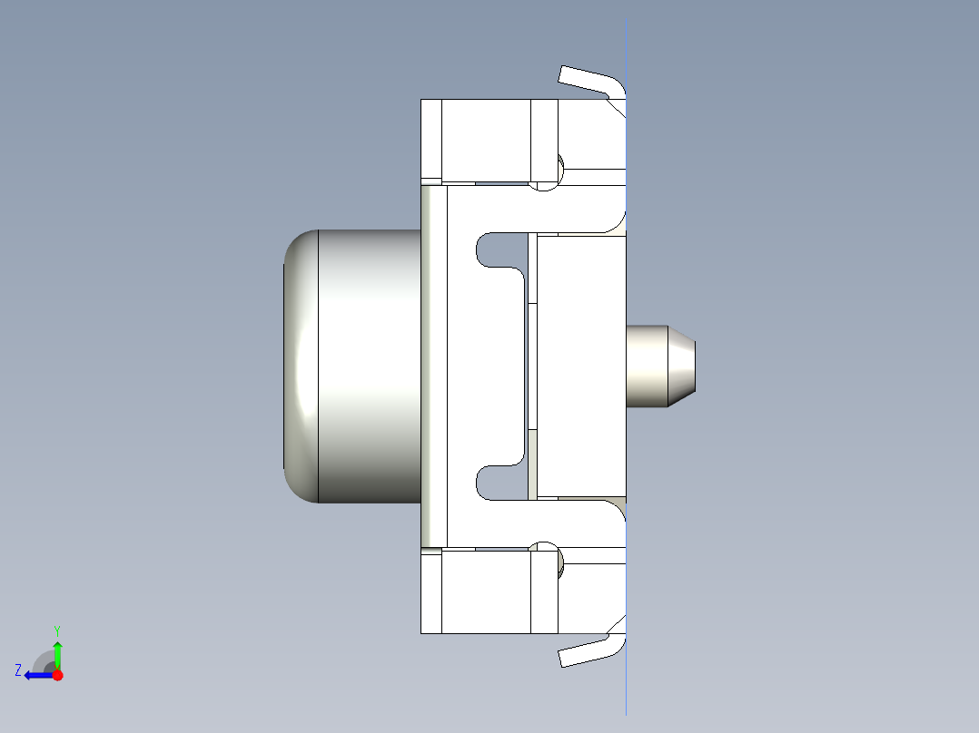 开关继电器保护 SM-PTS820J25KP右视图