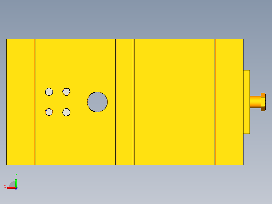 铣床等臂杠杆加工工艺及钻25孔夹具设计【含三维UG】后视图