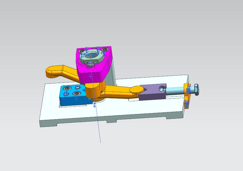 铣床等臂杠杆加工工艺及钻25孔夹具设计【含三维UG】