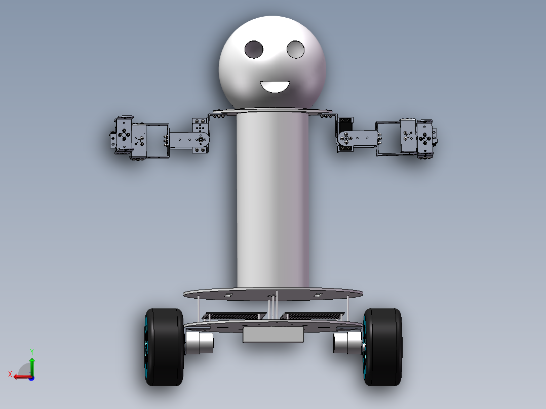 自平衡 2机械臂（三维+课设+程序+二维+电路图）