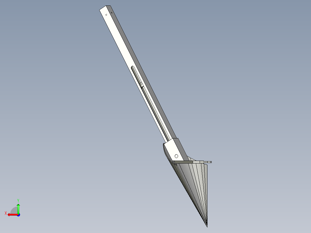 山地果园移栽机-彭嘉明后视图