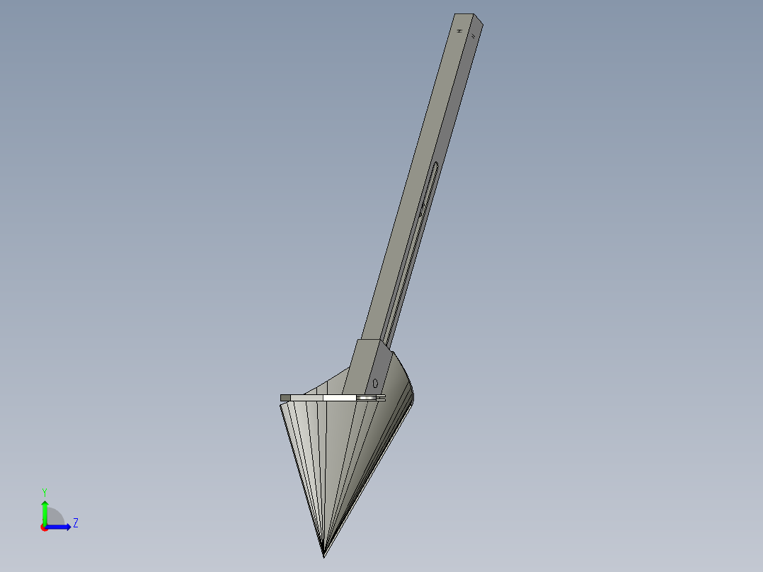 山地果园移栽机-彭嘉明左视图