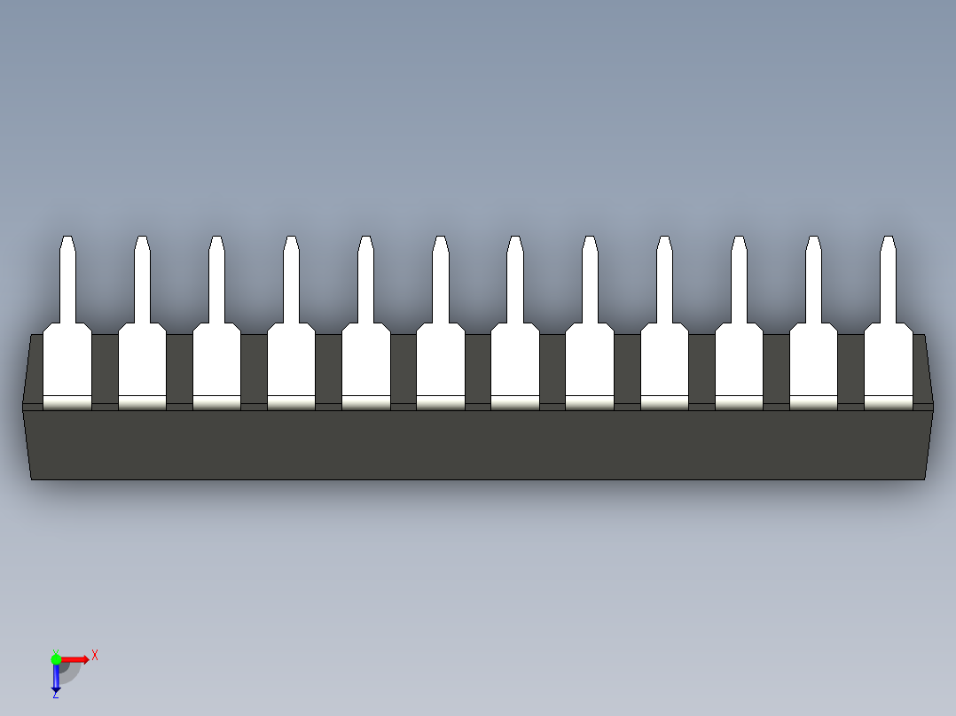集成电路封装-MS-010AB俯视图